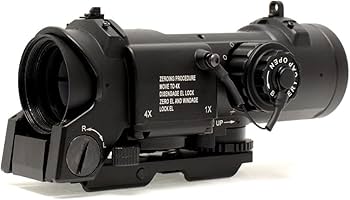 未使用新品 ELCAN SPECTER エルカン スペクター 4倍 スコープ 1倍/4倍切り替え式 ELCAN SPECTOR DR スコープ エルカンスペクター BK